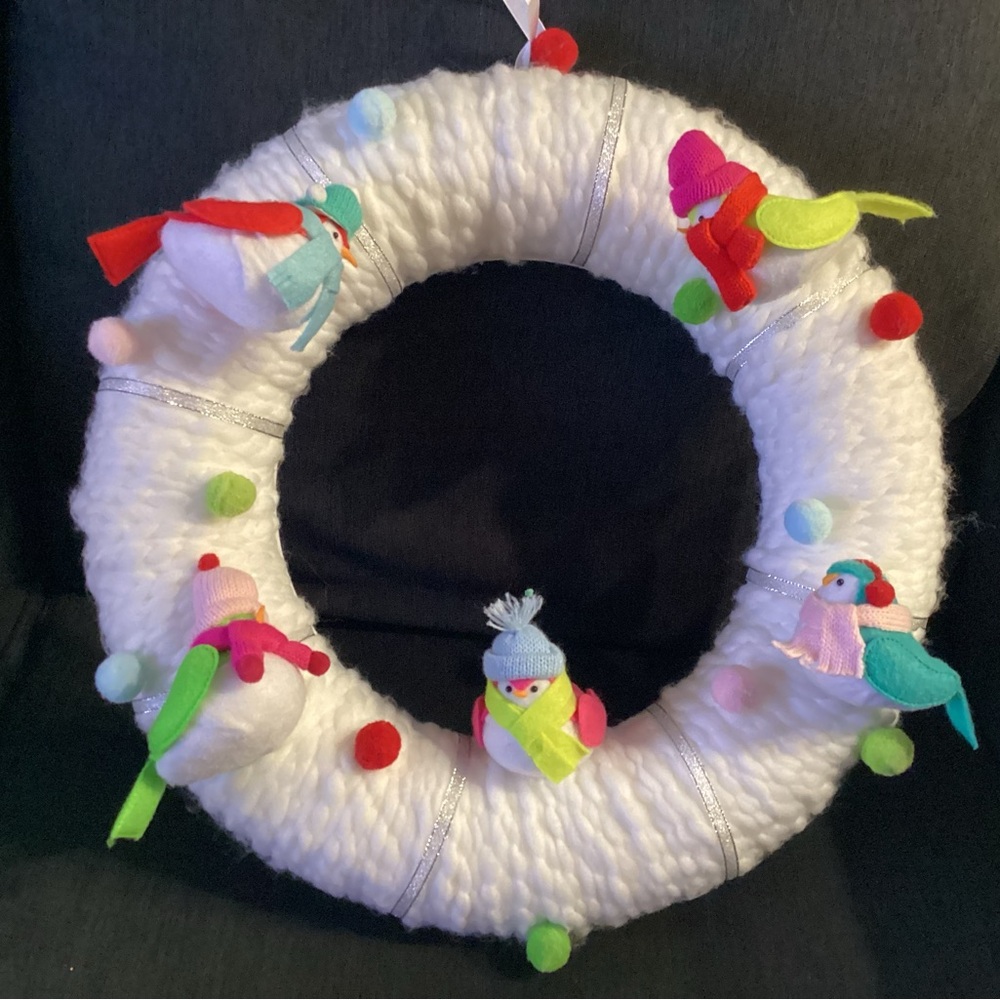 New Target Wondershop Featherly Friends Bird Wreath